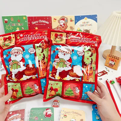 Christmas Decorations Blind Bag Children's Christmas Set Gift Reward Christmas Learning Supplies and Eve Gift