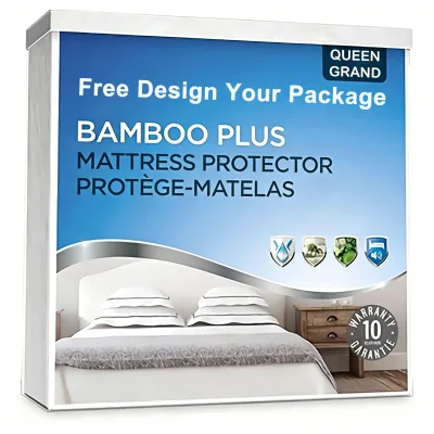 OEM Bed Bug Proof Mattress Encasement Manufacturer, Waterproof Fitted Mattress Protector Cover for Private Label Brands