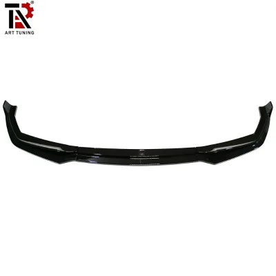 3PCS ABS Gloss Black Front Bumper Lip for BMW 3 Series G20 G28