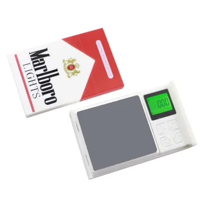 Portable Electronic Digital LCD Palm Scale for Small Scale Jewelry Cigarette Box 0.01g Precision Weighing