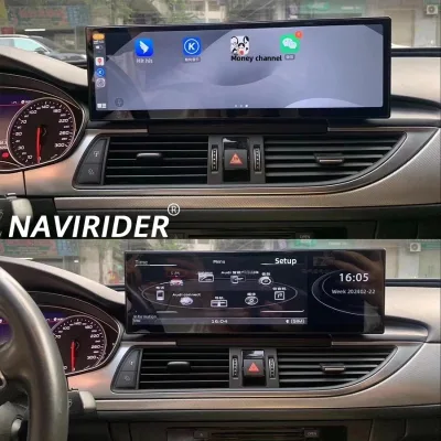 14.9inch for AUDI A6 A7 2012-2018 Car Radio CarPlay Android System Auto Car Multimedia Video Player Head Unit Stereo GPS 4G WIFI