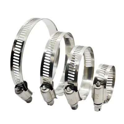 Adjustable Heavy Duty 304 Stainless Steel Metric Pipe Clamp Bolts OEM Customizable with 3-Year Warranty