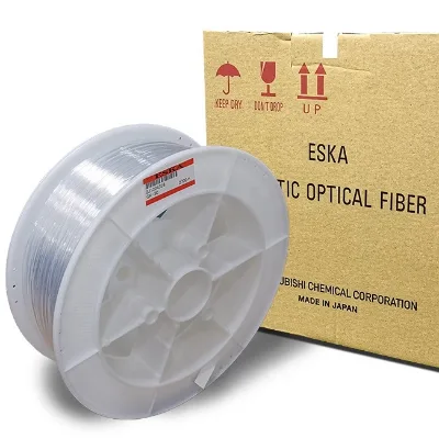 Plastic End Glow Mitsubishi Fiber Optic Light Strands Fiber Tail