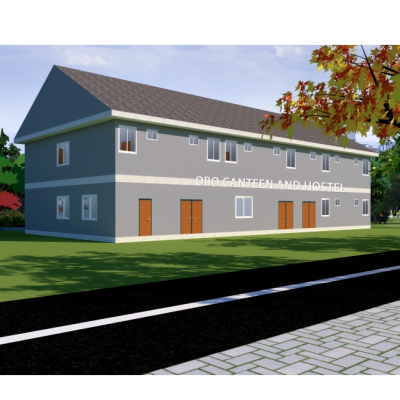 2025 China GAOERJI GEJ-001 Modern Prefab Steel School with Classroom and Dormitory Steel Structure Total Project Solution