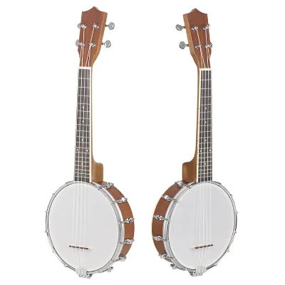 Factory-made custom-made instruments are available at affordable prices. They include small four-string banjo and ukulele banjo.