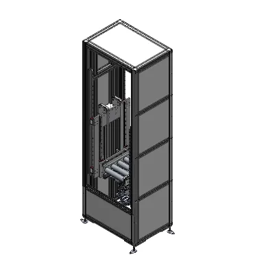 Lift Conveyor-Automated Single-Level Handling System for Battery Production Automation Equipment Stainless Steel Adjustable