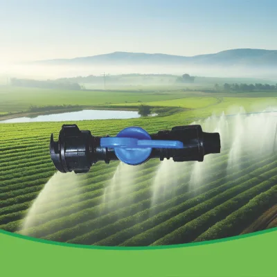 Irrigation Water Valve Mini Valve Waterstop Connectors Garden Hose Adapter Soft Tape Bypass Valve