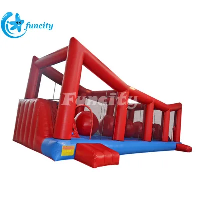 Adult Outdoor Boot Camp Foam Large Running Games Commercial Bounce House Inflatable Ninja Obstacle Course