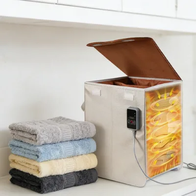 Foldable Constant Temperature Towel Warmer Bucket Waterproof Compact Heater for Dormitory Commercial Use