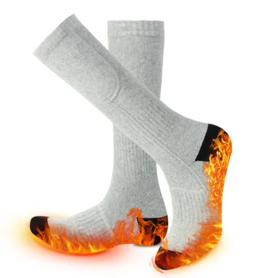 With Batteries Winter Warm Breathable Non-slip Usb Charging Ski Heating Socks Can Be Adjusted