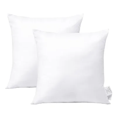 Factory Custom 100% Polyester Decoration Indoor Throw Pillow Microfiber Pillow Down Alternative Fiber Pillow
