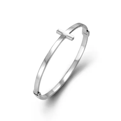 Personalized Stainless Steel Bracelet Bangles Engraving Logo Fashion Bangles Gift for Women