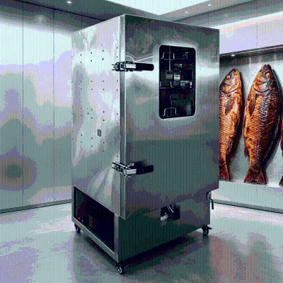 40-60kg/h Chinese Professional Vertical Pit Gas Lighters Offset Gas Bbq Smoker for Restaurants for Sale