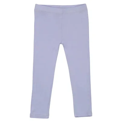 Organic Cotton Girls Leggings Pants Children's Winter Leggings Natural Eco Friendly Organic Ribbed Leggings