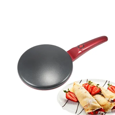 Multifunctional Fully Automatic Mini Pancake Breakfast Maker Electric Pancake Pan Handy Crepe Maker for Household