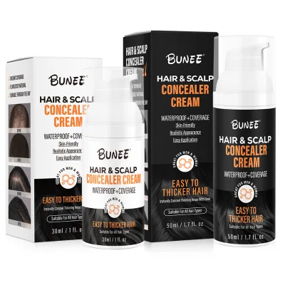 Private Label Long-Lasting 5-7 Day Root Touch up Gray Hair Concealer Liquid Temporary Cream Scalp Color Product