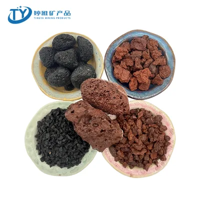 Wholesale Large Red Black Brown Natural Lava Rock Basalt Exterior Plant Bonsai Soil pH Adjustment Eco-Friendly Durable