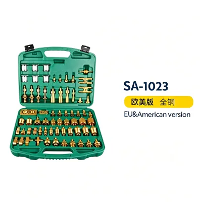 Car Air Detection Leak Plug Leak Detection Test Plug Refrigerated Air Conditioning Tool Set Suitable for Volkswagen Golf