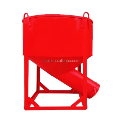 Professional Design Tool Hopper Thickened Plate Concrete Bucket Crane Hopper Building Use