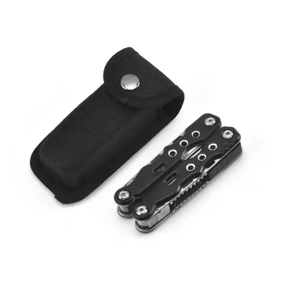Multifunctional Camping Hand Tool Portable Folding Plastic Handle Stainless Steel Pocket Tool Multi Tool with Plier