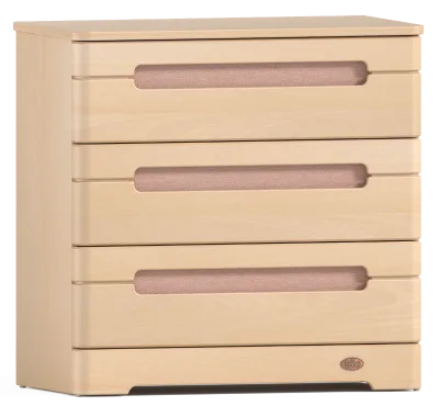 Oasis Elite Modern Modular 3-Drawer Dresser for Bedroom & Living Room
