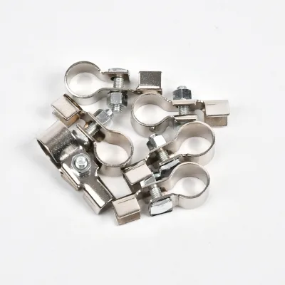 For Marine Cars Marine RV Vehicles Copper Battery Terminal Connector Clamp Top Post Battery Terminal Clamp Kit