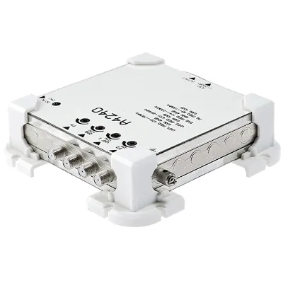 Digital Antenna Cable Tv signal System Tinplate 2 Input Professional Catv Amplifiers 40db