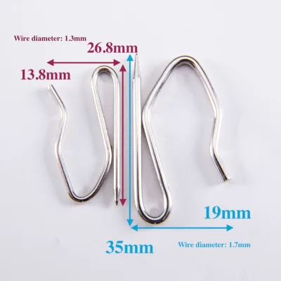 metal resin shower curtain hooks