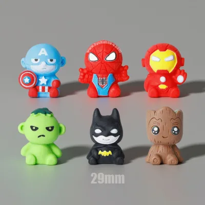 Classic Superhero Mini Figurines Blind Bag Party Filler Toys for Kids Loot Bags Carnival Prizes Stocking Stuffers