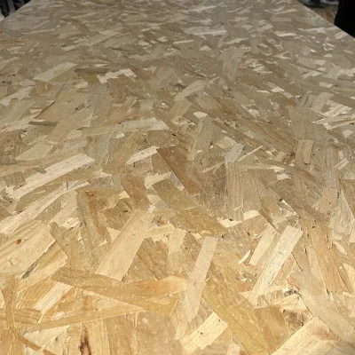 Fast Delivery 4X8 Feet Standard Size Construction Projects Double Sided Melamine Faced Osb Board