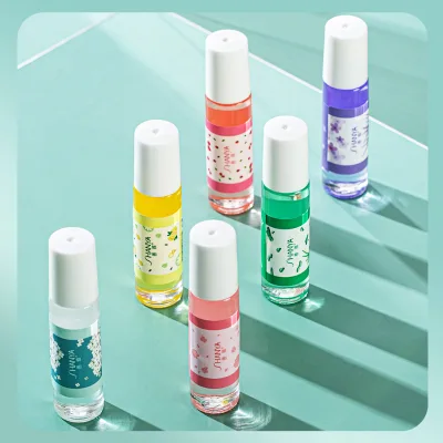 Custom Logo Private Label Low MOQ Natural Cuticle Oil 10ml Rollerball Pen Bottle Nail Cuticle Revitalizer for Nail Revitalizing