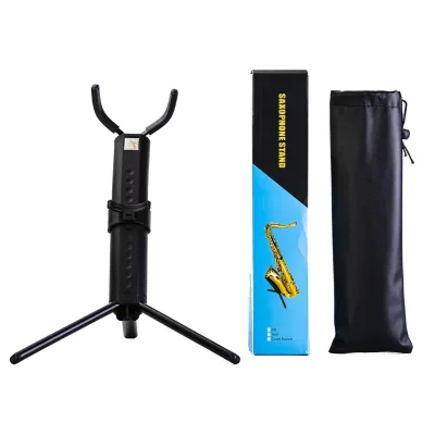High Quality Saxophone Stand Musical Instrument Tripod Tenor Saxophone Stand Folding Portable