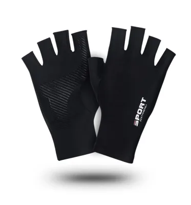 Sports Fashion Cycling Bike Gloves Anti-Slip Half Finger Eco-Friendly Casual Party Fishing Four Seasons Outdoor Shock-Absorbing