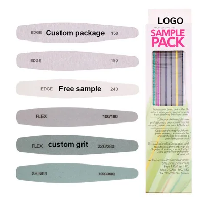 Factory Quality Nail File and Buffer Set EVA Gel Polishing Block High Elastic Sponge Personalized Fingernail Buffing Filer Kits