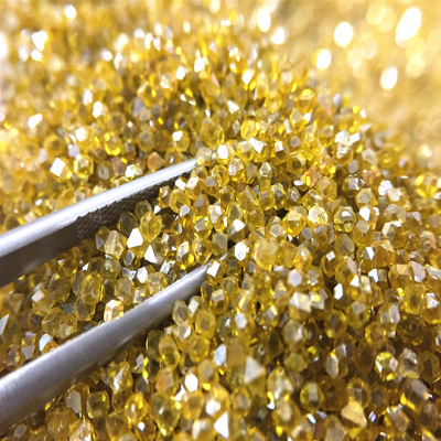 yellow industrial diamond