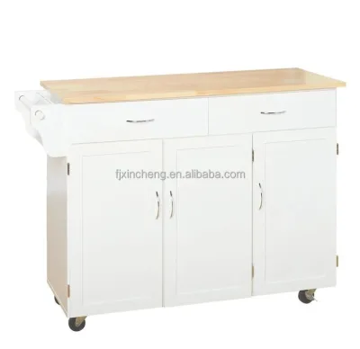 Wooden Kitchen Serving Trolley Cart Natural Finish Finishes Kitchen Trolley Cart Abinets Black White Modern Kitchen Island
