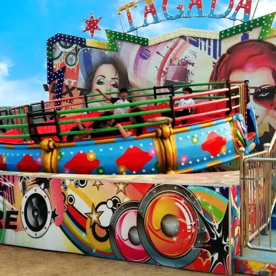 Hangtian Factory Supply Thrill Park Tagada Ride for Sale, Crazy Dance Tagada Ride for Kids and Adult