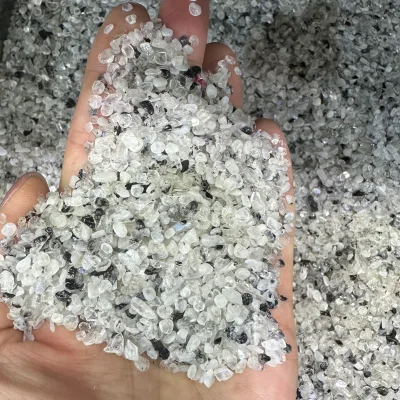Bulk Wholesale Premium Crystals Gravels Natural Bule Moonstone Crystal Chips for Decor
