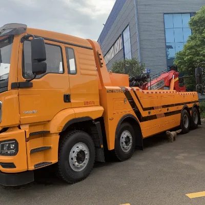 40Ton Integrated Heavy Duty Tow Truck Recovery Vehicle