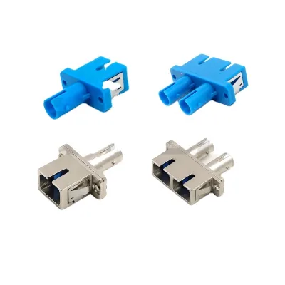 Wholesale From Chinese Manufacturing Factories Female-Female SC-ST Hybrid Fiber Optic Adapters Fiber Optic Adapter