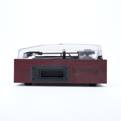 HiFi Sound Gramophone Player Usb Sd Lp Record Aux Input Radio Cassette Pc Link Rec 3 Speed Record Turntable Vinyl Record Player