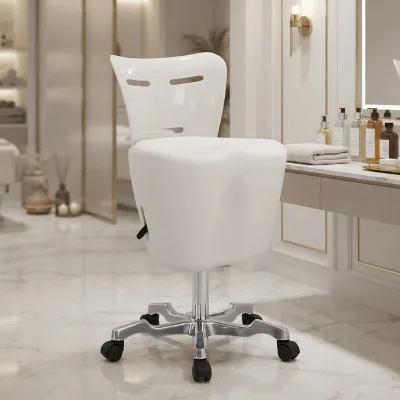 2026 New Arrival Portable Ergonomic Design Heavy-Duty Hydraulic Pump Beauty Salon Barber Chair Height Adjustable Salon Stool