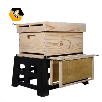 Anti-ant Plastic Beehive Stand 10 Frames Beekeeping Hive Stand With Beehive Support Beehive Holder Bracket