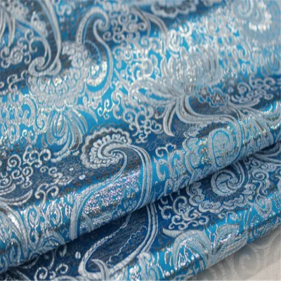 Nice Colors Available Causal Design 100% Polyester Hot Sale Comfortable Feeling Jacquard Brocade Fabric for Home Textile Bedding