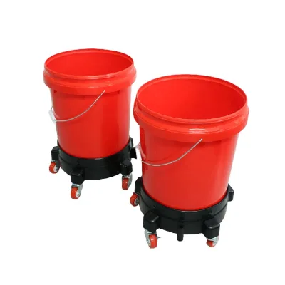 New Arrival 10L Multifunctional Car Wash Bucket with Wheel Dolly Tool for Car Detailing and Cleaning for Car Wash Station