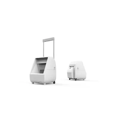 Hot Selling Cheap Semi-closed Automatic APP ControlSelf-cleaning Litter Box Smart Toilet Pet for Sale