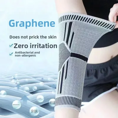 Graphene Sports Elbow Pads & Mugwort-Infused Breathable Cold-Proof Arm Sleeves-Joint Support Fitness Use Made in China