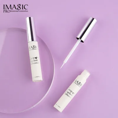 High Quality Vegan Natural Oil Water Resistant Super Strong Eyelash Glue Customize Logo Easy to Use Lash Glue for Sensitive Eyes
