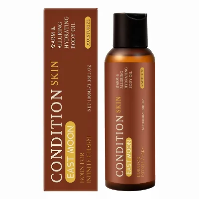 Custom Body Oil Mild Ingredients Moisturizing Men's Skin Comfortable Hydrating Care Charming Men's Nourishing Body Oil