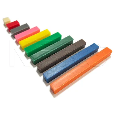 NERS Maths Subject Part To Whole Concept Plastic Set of 10 Cuisenaire Rods